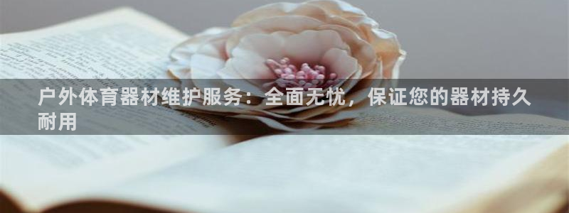 尊龙凯时存款多久到账：户外体育器材维护服务：全面无忧，保证您